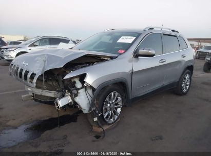 2019 JEEP CHEROKEE LATITUDE PLUS FWD Silver  Gasoline 1C4PJLLB1KD226232 photo #3