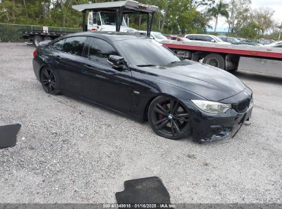 2015 BMW 435I GRAN COUPE Black  Gasoline WBA4B1C5XFD955119 photo #1