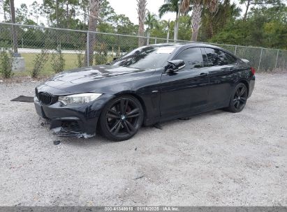 2015 BMW 435I GRAN COUPE Black  Gasoline WBA4B1C5XFD955119 photo #3