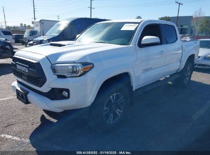 2019 TOYOTA TACOMA TRD SPORT White  Gasoline 3TMAZ5CN4KM110127 photo #3