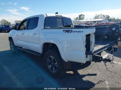 2019 TOYOTA TACOMA TRD SPORT White  Gasoline 3TMAZ5CN4KM110127 photo #4