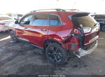 2021 JEEP CHEROKEE ALTITUDE FWD Maroon  Gasoline 1C4PJLLB0MD120227 photo #4