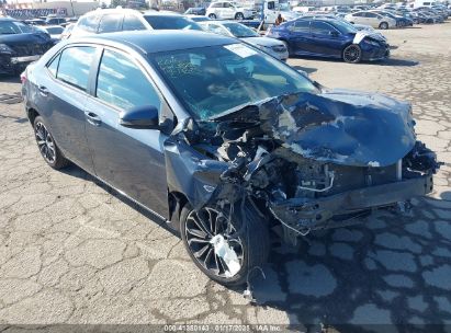 2016 TOYOTA COROLLA S PLUS Gray  Gasoline 5YFBURHE9GP531828 photo #1