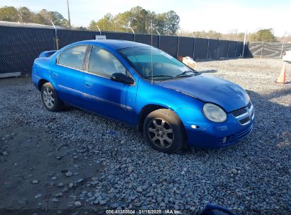 2004 DODGE NEON SXT Blue  Gasoline 1B3ES56CX4D579982 photo #1