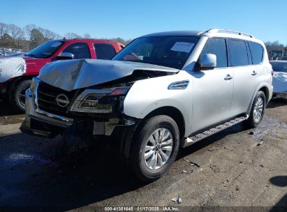 2023 NISSAN ARMADA SV 2WD Silver  Gasoline JN8AY2AC9P9181739 photo #3