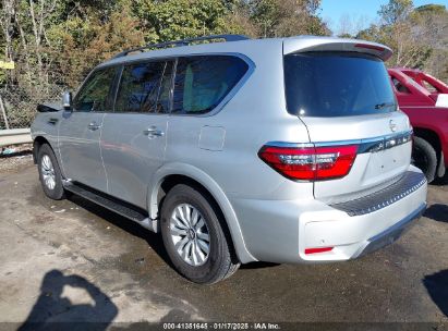 2023 NISSAN ARMADA SV 2WD Silver  Gasoline JN8AY2AC9P9181739 photo #4