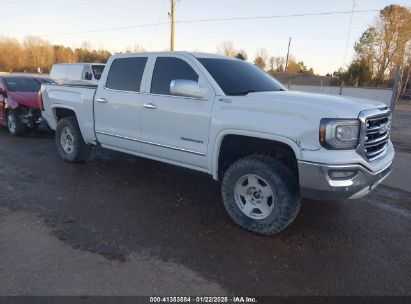 2017 GMC SIERRA 1500 SLT White  Gasoline 3GTU2NEC5HG474657 photo #1