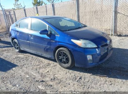 2010 TOYOTA PRIUS Blue  Gasoline KMHFC46D67A226207 photo #1