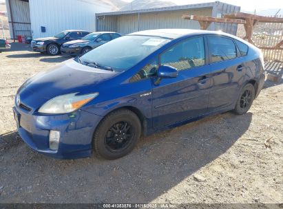 2010 TOYOTA PRIUS Blue  Gasoline KMHFC46D67A226207 photo #3