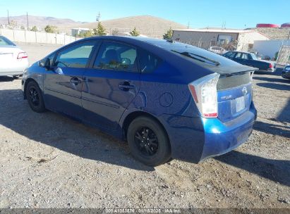 2010 TOYOTA PRIUS Blue  Gasoline KMHFC46D67A226207 photo #4