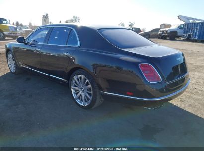 2013 BENTLEY MULSANNE Black  Gasoline SCBBB7ZH0DC018090 photo #4