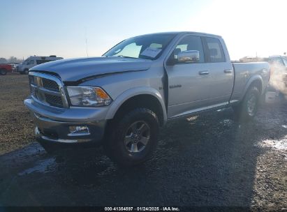 2010 DODGE RAM 1500 LARAMIE Silver  Gasoline 1D7RV1GT8AS169953 photo #3