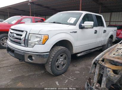 2012 FORD F-150 XLT White  Flexible Fuel 1FTFW1EF9CKD44351 photo #3