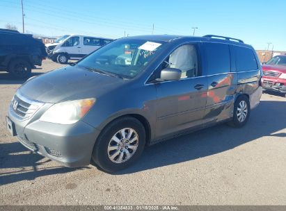 2008 HONDA ODYSSEY EX Gray  Gasoline 5FNRL38468B013176 photo #3