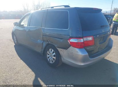 2008 HONDA ODYSSEY EX Gray  Gasoline 5FNRL38468B013176 photo #4