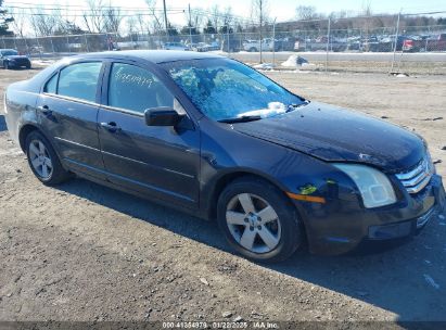 2009 FORD FUSION SE Black  Gasoline 3FAHP07Z49R159688 photo #1