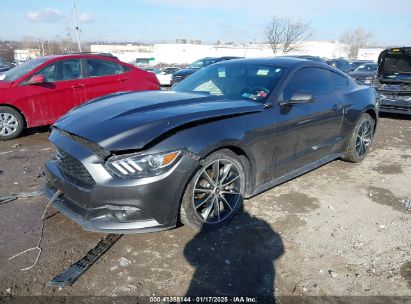 2017 FORD MUSTANG ECOBOOST Black  Gasoline 1FA6P8THXH5322185 photo #3