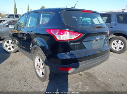 2016 FORD ESCAPE S Black  Gasoline 1FMCU0F76GUC43896 photo #4