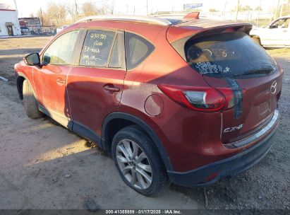 2014 MAZDA CX-5 GRAND TOURING Red  Gasoline JM3KE2DY3E0311877 photo #4