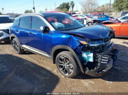 2025 NISSAN KICKS SR Blue  Gasoline 3N8AP6DA8SL325950 photo #1