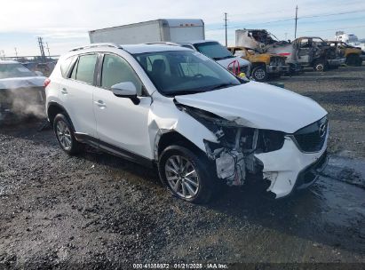 2015 MAZDA CX-5 SPORT White  Gasoline JM3KE2BE4F0532494 photo #1