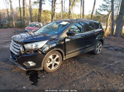 2017 FORD ESCAPE SE Black  Gasoline 1FMCU9GD5HUC59906 photo #3