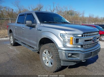 2020 FORD F-150 XLT Silver  Gasoline 1FTEW1E53LKD55221 photo #1