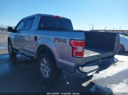 2020 FORD F-150 XLT Silver  Gasoline 1FTEW1E53LKD55221 photo #4