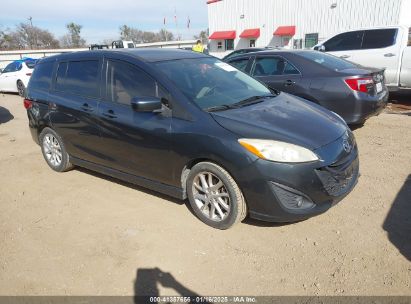 2012 MAZDA MAZDA5 TOURING Gray  Gasoline JM1CW2CL8C0103071 photo #1