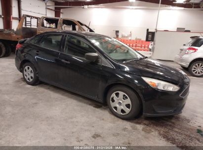 2017 FORD FOCUS S Black  Gasoline 1FADP3E29HL229074 photo #1