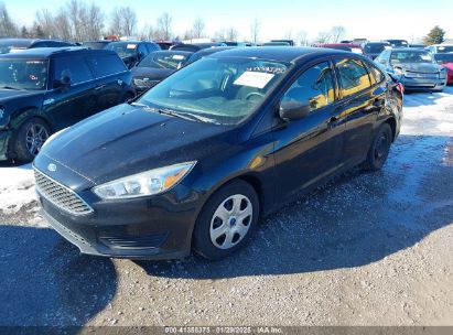 2017 FORD FOCUS S Black  Gasoline 1FADP3E29HL229074 photo #3