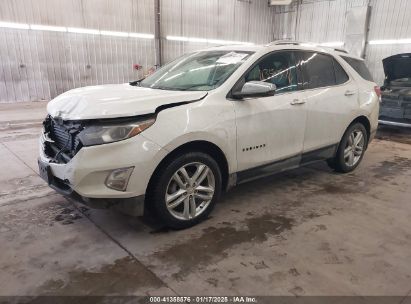 2020 CHEVROLET EQUINOX AWD PREMIER 1.5L TURBO White  Gasoline 2GNAXXEV5L6188403 photo #3