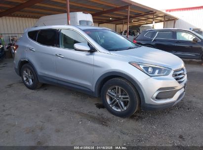 2018 HYUNDAI SANTA FE SPORT 2.4L Silver  Gasoline 5XYZT3LB3JG560068 photo #1