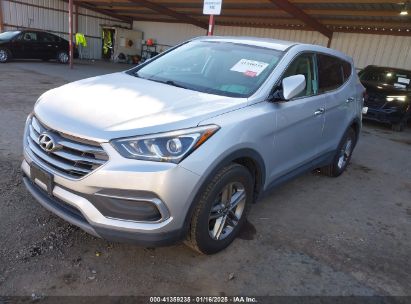 2018 HYUNDAI SANTA FE SPORT 2.4L Silver  Gasoline 5XYZT3LB3JG560068 photo #3