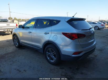 2018 HYUNDAI SANTA FE SPORT 2.4L Silver  Gasoline 5XYZT3LB3JG560068 photo #4