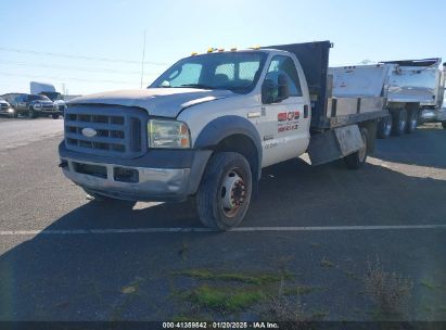 2006 FORD F-550 CHASSIS XL/XLT White  Diesel 1FDAF56P26EB62532 photo #3