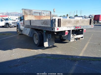 2006 FORD F-550 CHASSIS XL/XLT White  Diesel 1FDAF56P26EB62532 photo #4