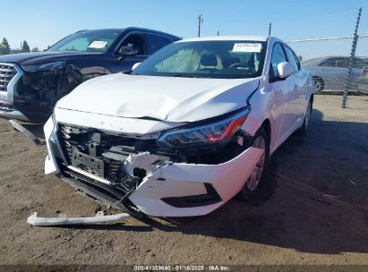 2021 NISSAN SENTRA S XTRONIC CVT White  Gasoline 3N1AB8BV4MY227728 photo #3