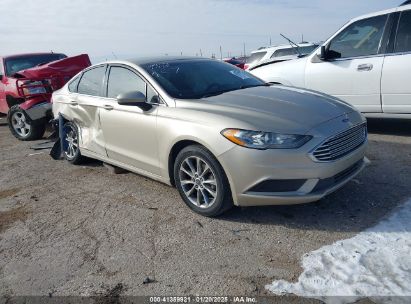 2017 FORD FUSION SE Tan  Gasoline 3FA6P0HD5HR293134 photo #1