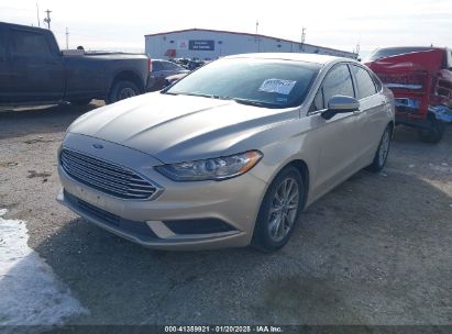 2017 FORD FUSION SE Tan  Gasoline 3FA6P0HD5HR293134 photo #3