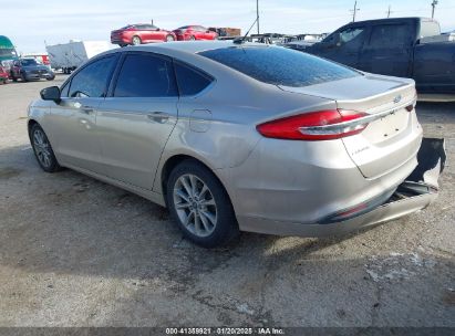 2017 FORD FUSION SE Tan  Gasoline 3FA6P0HD5HR293134 photo #4