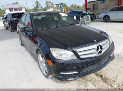 2011 MERCEDES-BENZ C 300 LUXURY/SPORT Black  Gasoline WDDGF5EB9BA449314 photo #1