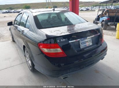 2011 MERCEDES-BENZ C 300 LUXURY/SPORT Black  Gasoline WDDGF5EB9BA449314 photo #4