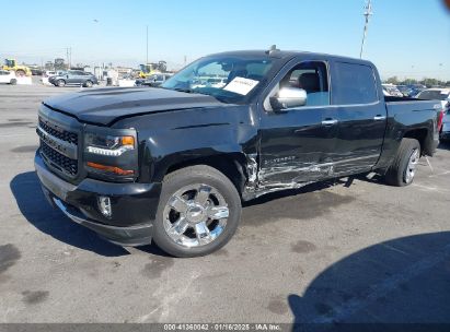 2017 CHEVROLET SILVERADO 1500 2LZ Black  Gasoline 3GCUKSEC2HG276942 photo #3