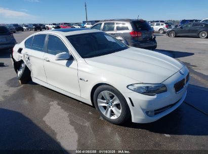 2012 BMW 528I White  Gasoline WBAXG5C53CDY30206 photo #1