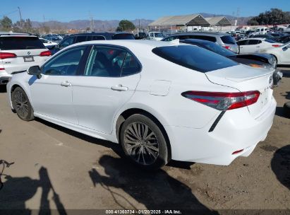 2019 TOYOTA CAMRY SE White  Gasoline 4T1B11HK8KU761688 photo #4