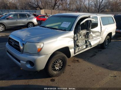 2007 TOYOTA TACOMA Silver  Gasoline 5TETX22N87Z432956 photo #3