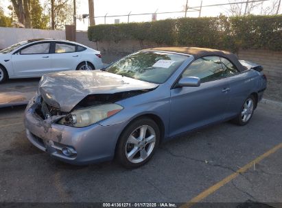 2007 TOYOTA CAMRY SOLARA SLE Blue  Gasoline 4T1FA38P27U114476 photo #3