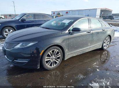 2015 LINCOLN MKZ Black  Gasoline 3LN6L2JK1FR619109 photo #3