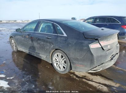 2015 LINCOLN MKZ Black  Gasoline 3LN6L2JK1FR619109 photo #4